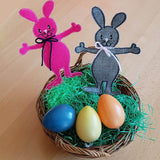 Stickdatei Hase Toni Applikation 13 cm x 18 cm - Sewando