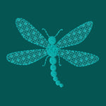 Stickdatei Libelle, Applikation, Lace - Sewando