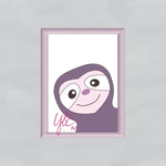 Faultier, Poster, druckbare Kunst, Foto, Kinderzimmer, Wand, Dekoration - Sewando