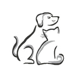 Stickdatei Hund und Katze, Stickmuster, Tier, sticken, Silhouette - Sewando