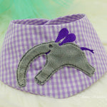 Stickdatei Halstuch YleFant Elefant Applikation ITH 18x30 - Sewando