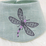 Stickdatei Halstuch Libelle Lace ITH 18x30 Baby - Sewando