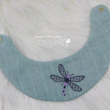 Stickdatei Halstuch Libelle Lace ITH 18x30 Baby - Sewando