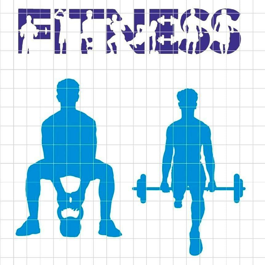 FITNESS SHADOW SPORT (Boys) - inkl Trash und Splash, Plotterdatei und png zum drucken - Sewando