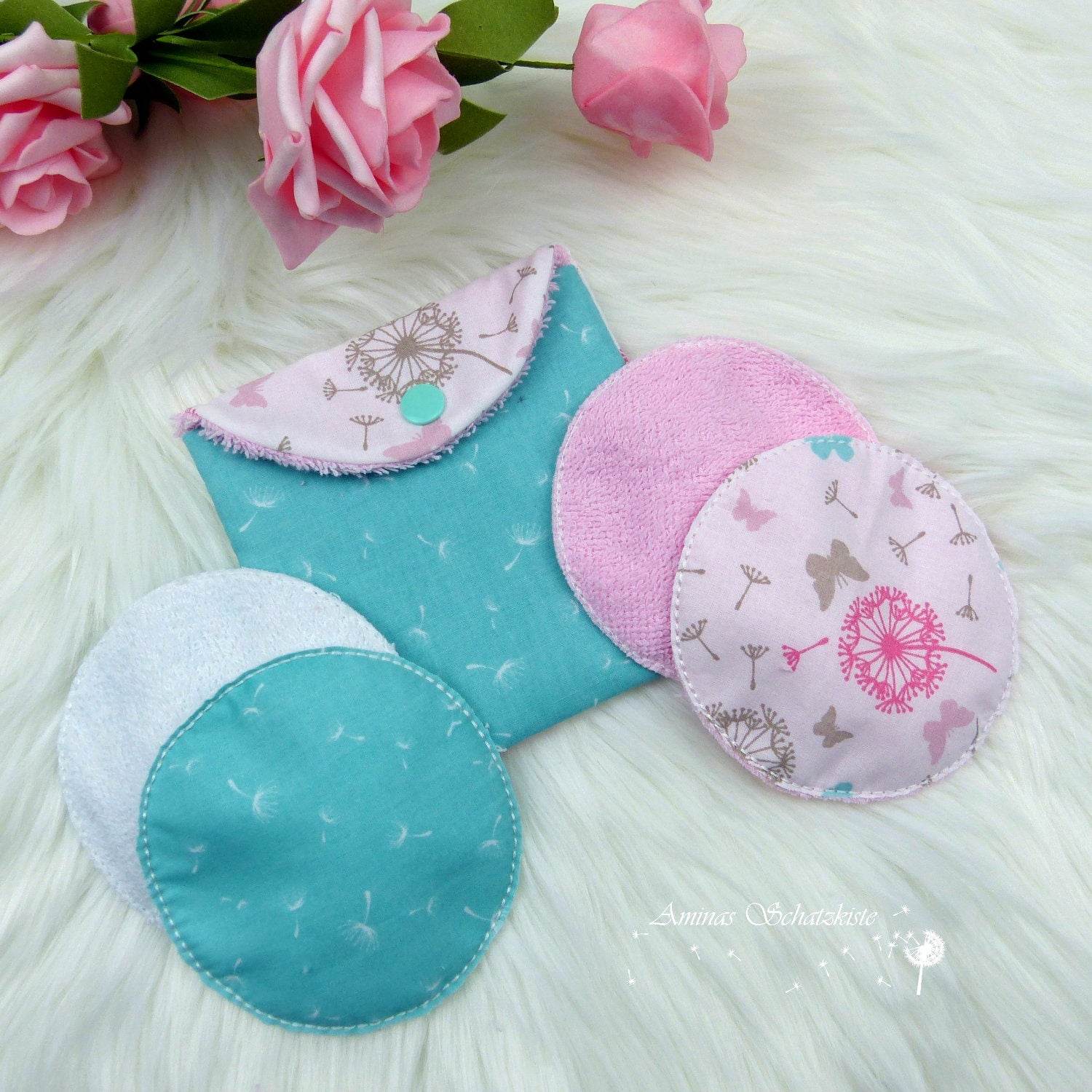 Stickdatei Stilleinlage zwei Formen mit Tasche, ITH, Rahmen 13 cm x 18 cm - Sewando