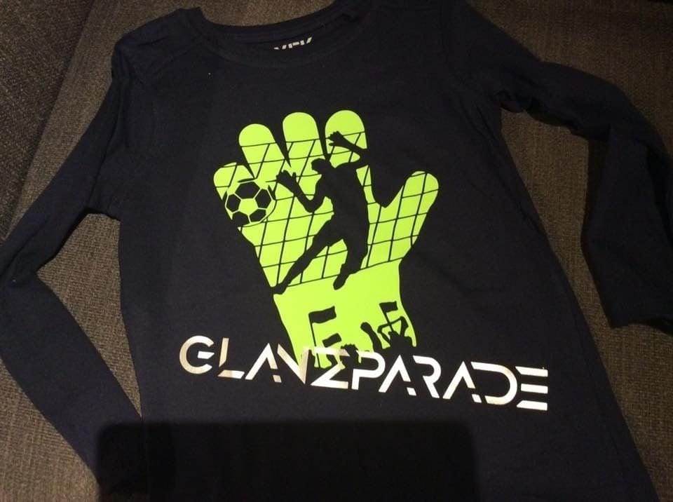 FUSSBALL Glanzparade Tor Shadow Sports Torwart Fußballschuh Plotterdatei, Laserdatei - Sewando