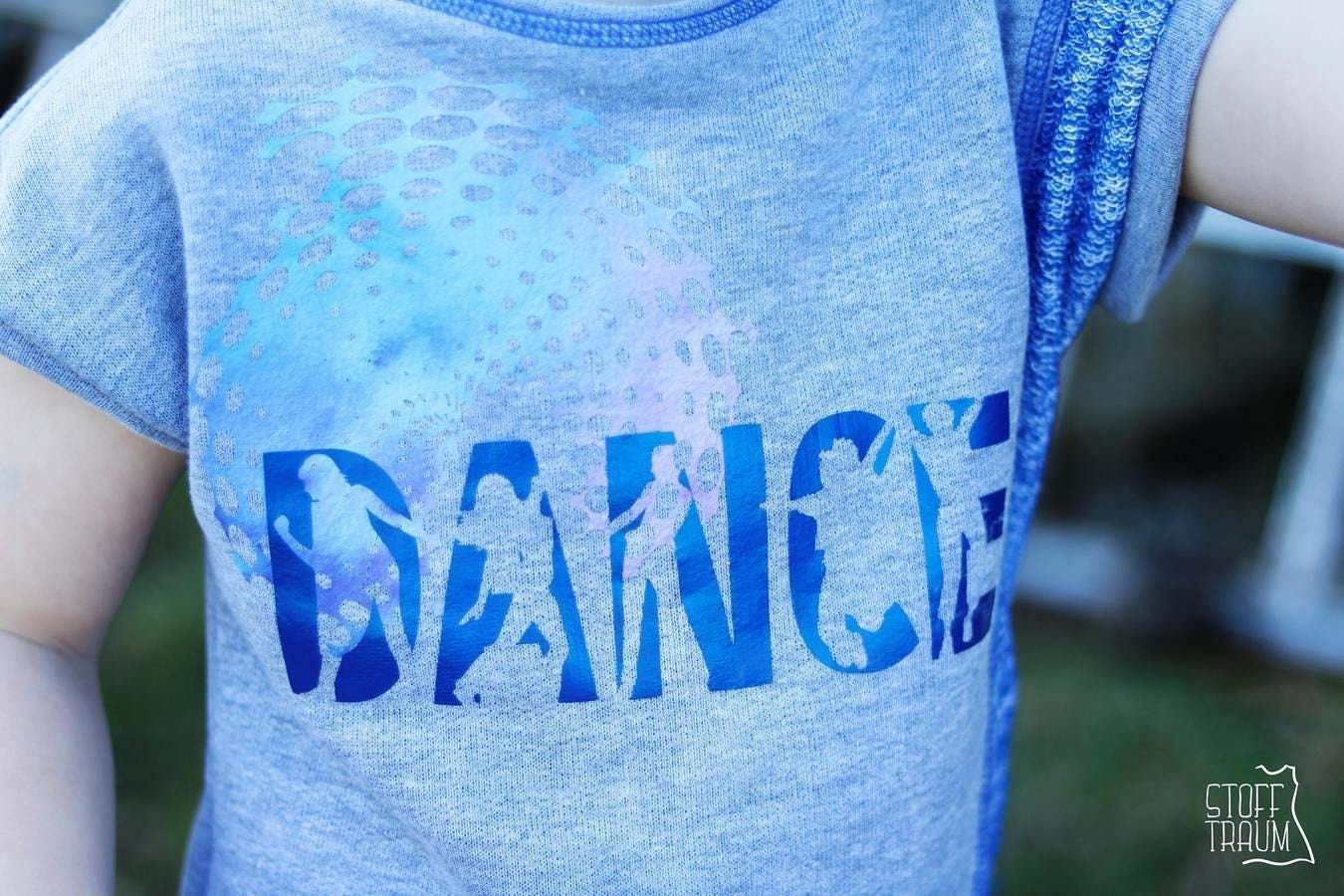 Shadow Sport - DANCE - Kombidatei mit Deko Plotterdatei und png zum drucken - Sewando