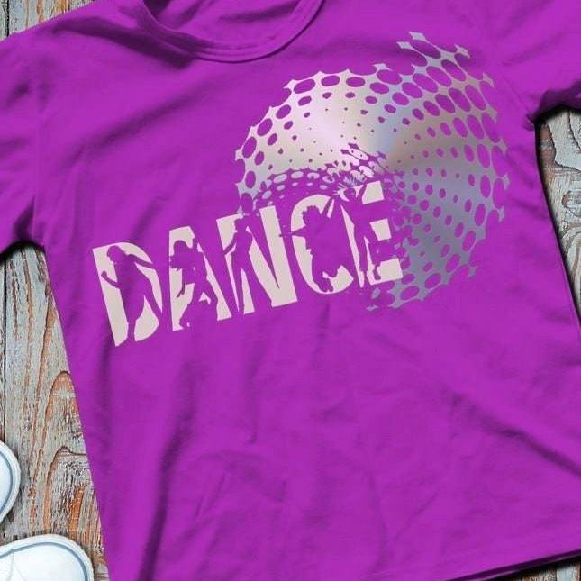 Shadow Sport - DANCE - Kombidatei mit Deko Plotterdatei und png zum drucken - Sewando