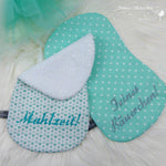 Stickdatei Spucktuch Baby ITH ab 18x30 - Sewando