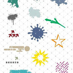 FITNESS SHADOW SPORT (Boys) - inkl Trash und Splash, Plotterdatei und png zum drucken - Sewando
