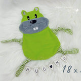 Stickdatei Hamster Kuscheltuch ITH für den Rahmen 18 cm x 30 cm,, Schmusetuch, - Sewando