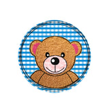 Stickdatei Doodle Button Bär - Rahmen ab 10 cm x 10 cm - Sewando