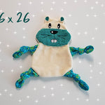 Stickdatei Hamster Kuscheltuch ITH für den Rahmen 16 cm x 26 cm - Sewando