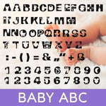 BABY MEGA Set - Baby ABC Plotterdatei, Laserdatei - Sewando