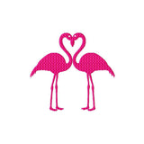 Stickdatei Flamingo - zwei Größen, Rahmen 10x10 und 13x18 - Sewando