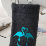 Stickdatei Flamingo - zwei Größen, Rahmen 10x10 und 13x18 - Sewando