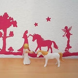 Märchen - Fairy Tale - MULTIPLOTT Komplett Set, vom Tee-Licht bis Wand-Tattoo alles in einem Paket, Plotter und Laser-Datei als SVG und DXF - Sewando