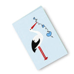 Stickdatei Storch - zwei Größen, Rahmen 10x10 und 13x18, Stickdesign, stork, Herz, heart - Sewando