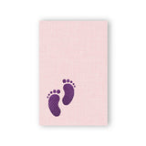 Stickdatei Kleine Füße - zwei Größen, 10x10 und 13x18, Mutterpass, UHeft, Baby, Kind, Fuß - Sewando