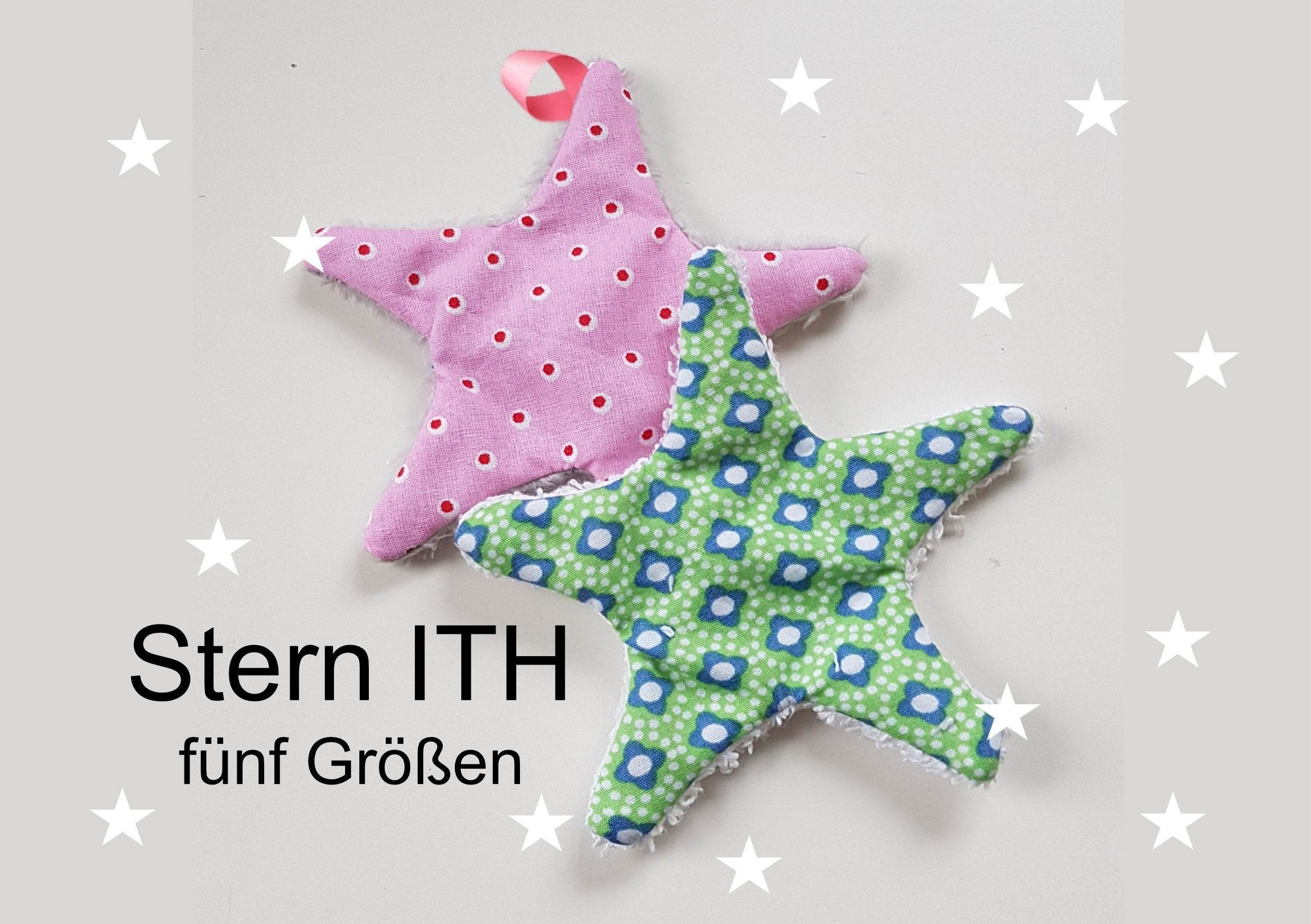 Stickdatei Stern ITH- fünf Größen - Sewando