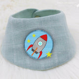 Stickdatei Rakete Doodle Button, 2 Größen, Applikation, Stern, Applikation - Sewando