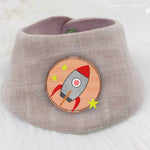 Stickdatei Rakete Doodle Button, 2 Größen, Applikation, Stern, Applikation - Sewando