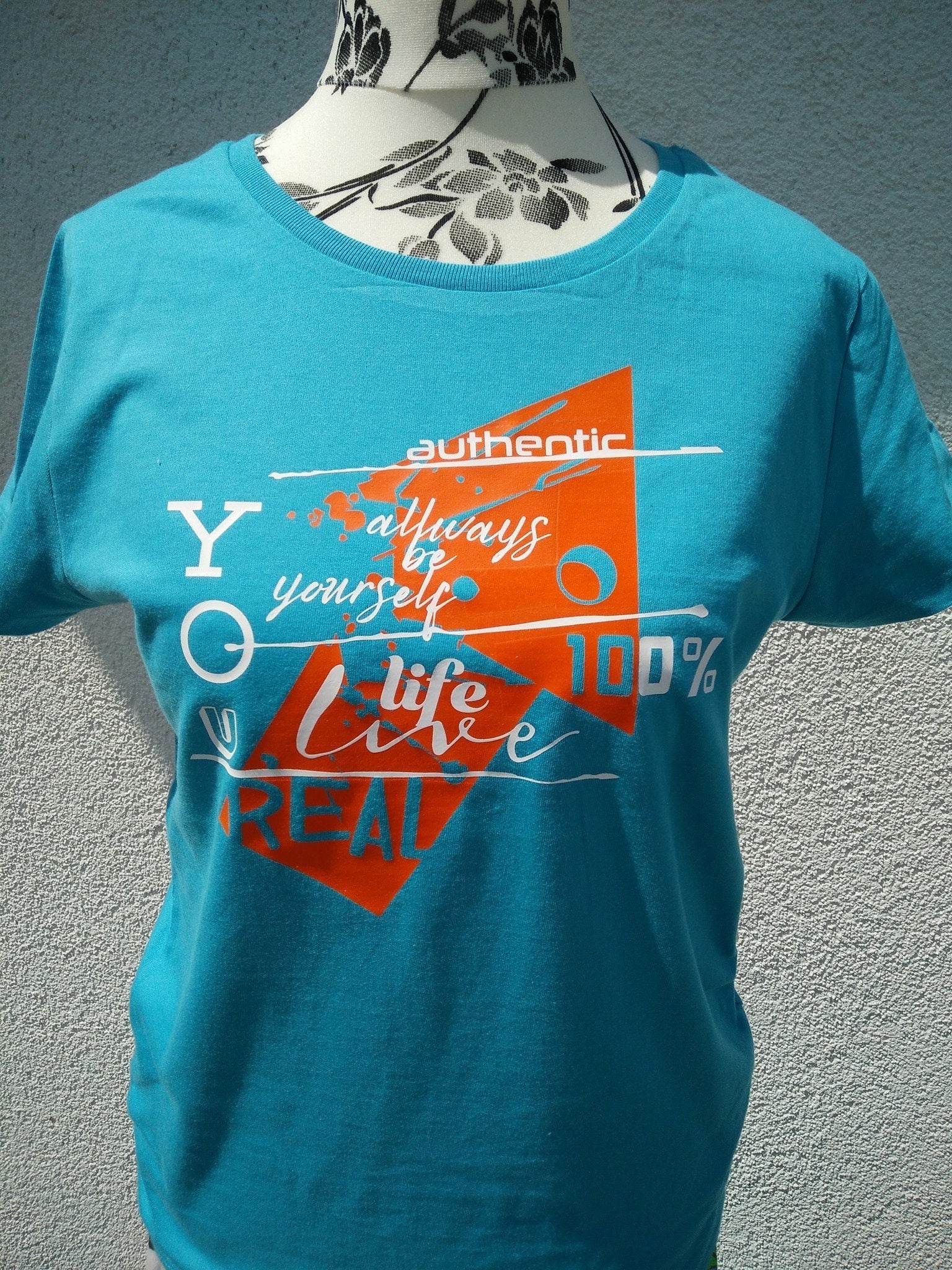 BE REAL ! dein Style! dein Leben! das Motiv was immer passt - Plottdatei svg dxf cutfile - Sewando