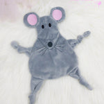 Stickdatei Maus Kuscheltuch Rahmen 13 cm x 18 cm, zwei Ohrvarianten, Baby, Schmusetuch, Kuscheltier - Sewando