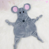 Stickdatei Maus Kuscheltuch Rahmen 13 cm x 18 cm, zwei Ohrvarianten, Baby, Schmusetuch, Kuscheltier - Sewando