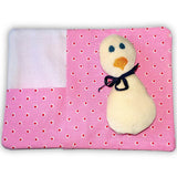 Stickdatei Kissenhülle ITH mit Entchen und Inlett - drei Größen 13x18, 16x26, 18x30 Kuscheltier, Kissen - Sewando