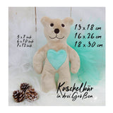 Stickdatei Kuschelbär ITH in drei Größen - Sewando