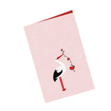 Stickdatei Storch - zwei Größen, Rahmen 10x10 und 13x18, Stickdesign, stork, Herz, heart - Sewando
