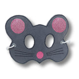 Stickdatei Maske Maus für den Rahmen ab 13 cm x 18 cm, Maus, Fasching, Karneval - Sewando