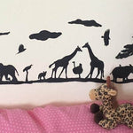 AFRIKA MULTIPLOTT Komplett Set, vom Tee-Licht bis Wand-Tattoo alles in einem Paket, Plotter und Laser-Datei als SVG und DXF - Sewando