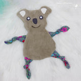 Schnittmuster mit Nähanleitung Koala Kuscheltuch, Kuscheltier, Schmusetuch - Sewando