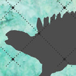 Dino Power - Schatten - DREI - Dinosaurier Plotterdatei, Laserdatei - Sewando