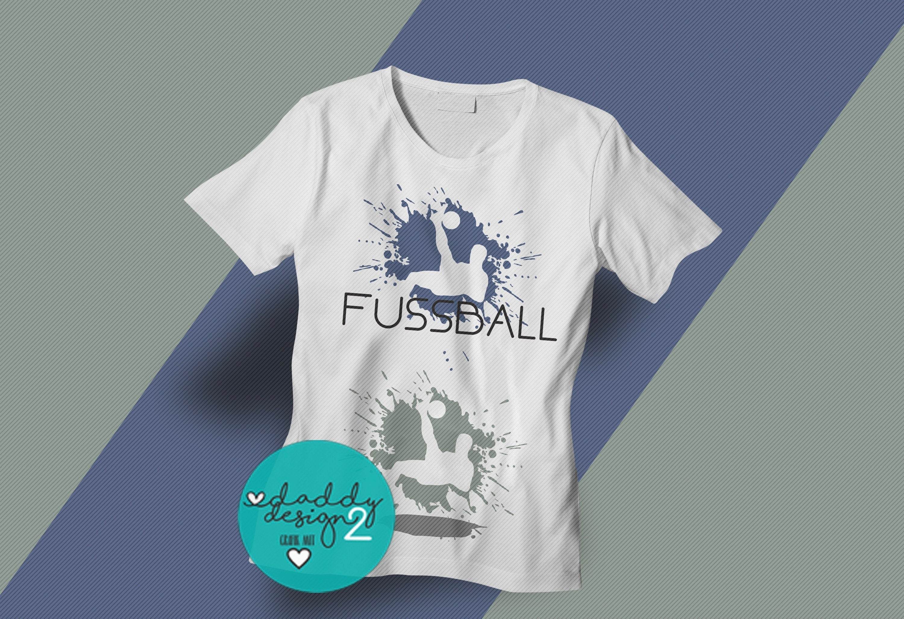 FUSSBALL SPLASH Motiv 2 Shadow Splash - Fussball, Plotter- Laser-Datei als SVG und DXF - Sewando