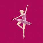 Stickdatei Ballerina Ballett Tanz Rahmen 13x18 - Sewando