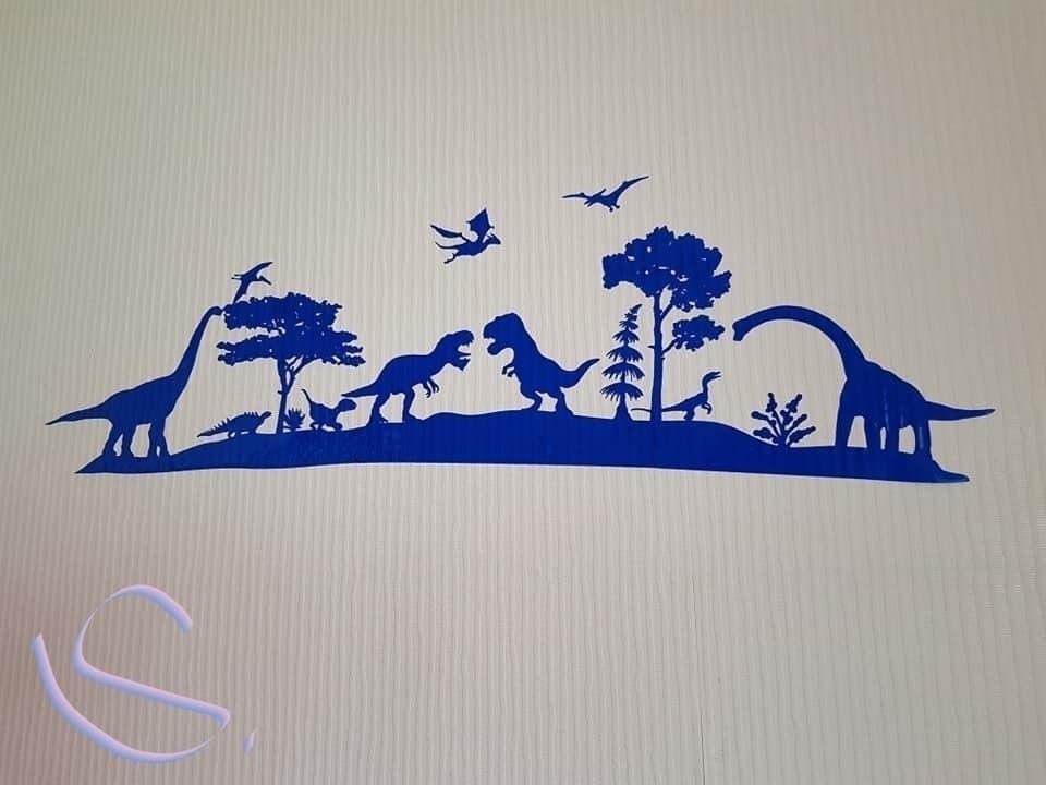 DINO MULTIPLOTT Mega Detail Version von 20 cm bis 3 Meter, Plotter und Laser-Datei als SVG und DXF - Sewando