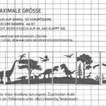DINO MULTIPLOTT Mega Detail Version von 20 cm bis 3 Meter, Plotter und Laser-Datei als SVG und DXF - Sewando