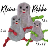Stickdatei Kleine Robbe Kuscheltuch ITH in drei Größen - Sewando