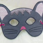 Stickdatei Maske Katze für den Rahmen ab 13 cm x 18 cm, Fasching, Party, Kind, Karneval - Sewando