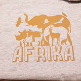 Afrika Wimmelbild Plotterdatei, Laserdatei 14 Tiere in einem tollem Schattenbild - Sewando