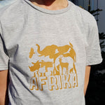 Afrika Wimmelbild Plotterdatei, Laserdatei 14 Tiere in einem tollem Schattenbild - Sewando