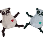 Stickdatei ITH Panda Kuscheltuch in drei Größen, Baby Schmusetuch, Kuscheltier - Sewando
