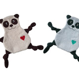Stickdatei ITH Panda Kuscheltuch in drei Größen, Baby Schmusetuch, Kuscheltier - Sewando