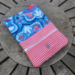 Geldbörse Stickdatei ITH 13x18 Portmonaie Geldbeutel Etui Täschchen Anleitung in Deutsch - Sewando