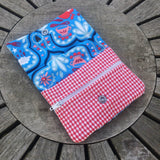 Geldbörse Stickdatei ITH 13x18 Portmonaie Geldbeutel Etui Täschchen Anleitung in Deutsch - Sewando