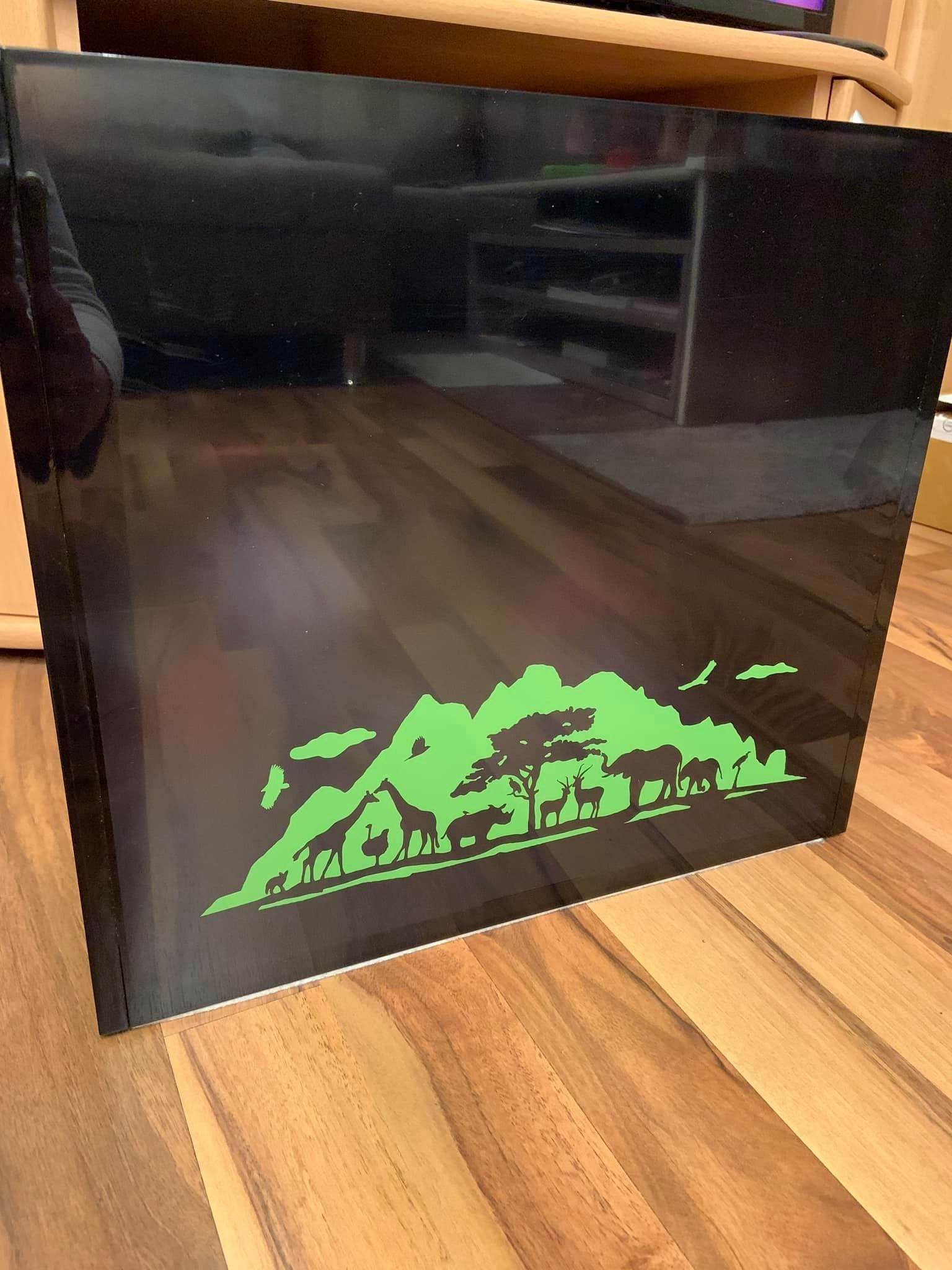 AFRIKA MULTIPLOTT Komplett Set, vom Tee-Licht bis Wand-Tattoo alles in einem Paket, Plotter und Laser-Datei als SVG und DXF - Sewando