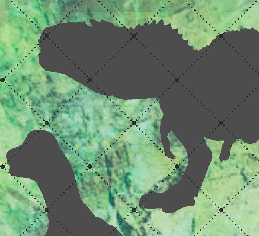 Dino Power - Schatten - DREI - Dinosaurier Plotterdatei, Laserdatei - Sewando
